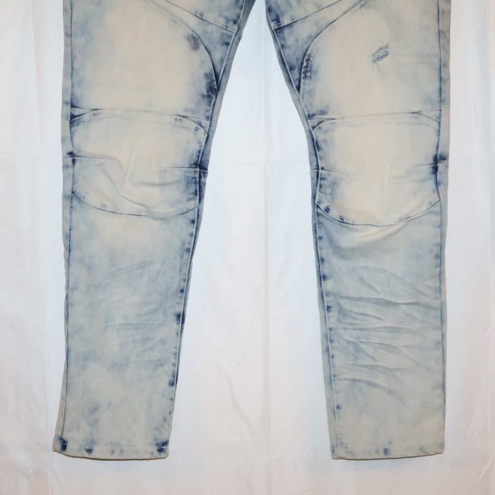 Smoke Rise Distressed Moto Skinny Jeans - Picture 3 of 8